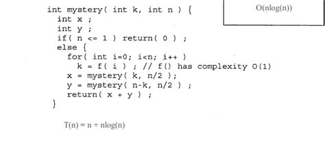 Image result for Solving Recurrence Equation Algorithm