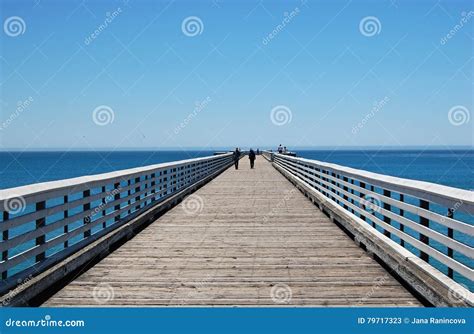 Stearns Wharf - Santa Barbara Stock Image - Image of colors, marine ...