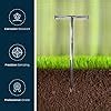 Varomorus Soil Sampler Probe 21" Stainless Steel Tubular T-Style Handle ...