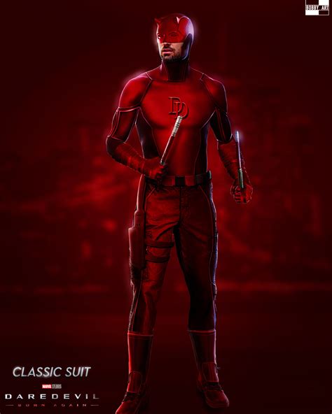 ArtStation - Daredevil: Born Again Suit Concept