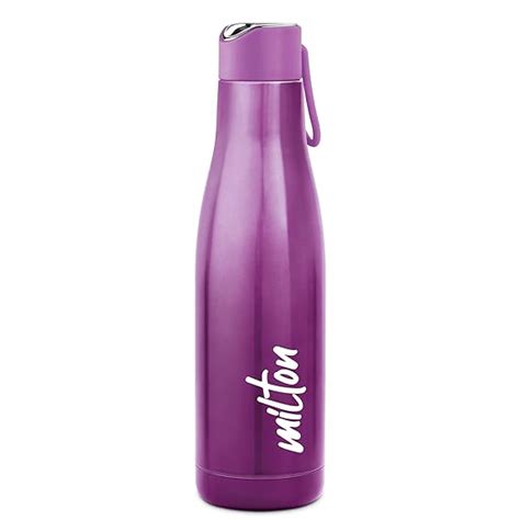 Milton Fame 800 Thermosteel Water Bottle 740 ml, 24 Hr Hot and Cold I ...