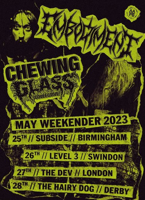 Embodiment x Chewing Glass Collective | Birmingham | FREE ENTRY ...