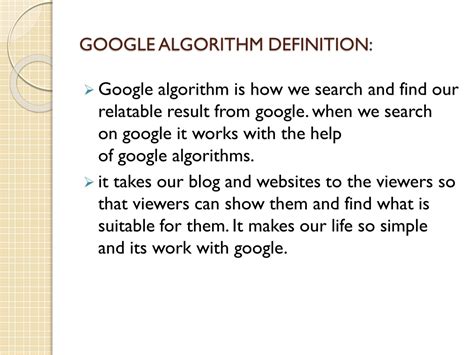 Image result for Google Algorithms Explained