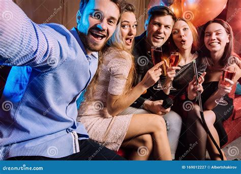 Trendy Young Singers in Karaoke Bar Stock Image - Image of happy ...