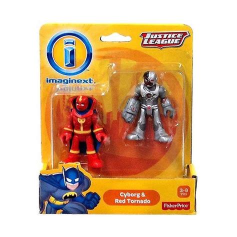 Buy Fisher Price Imaginext Justice League Cyborg & Red Tornado Online ...