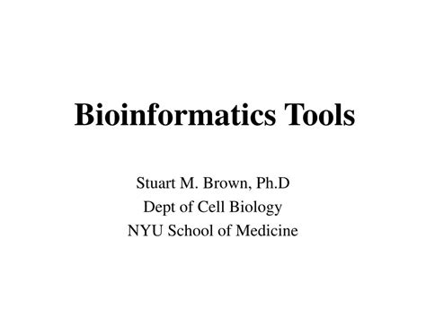 Image result for Bioinformatics Tools