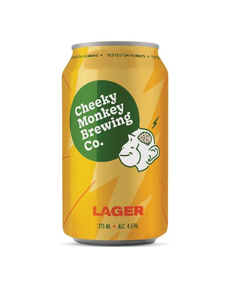 Buy Cheeky Monkey Brewing Co Australian Lager 375ml Online @Lowest Price