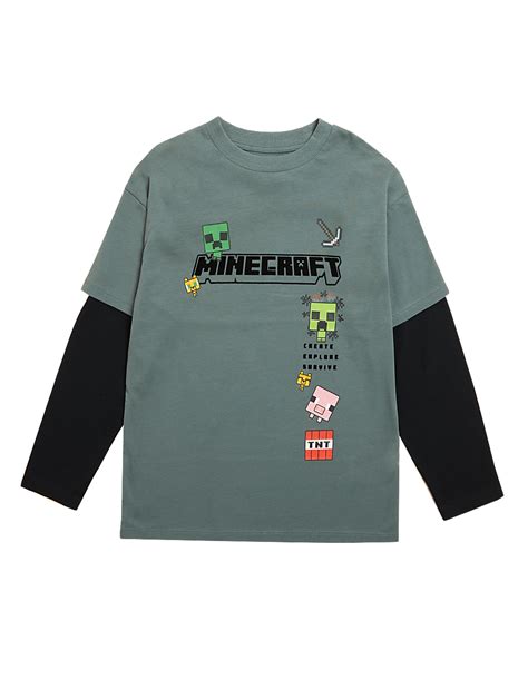 Buy Pure Cotton Minecraft™ Top at Marks & Spencer