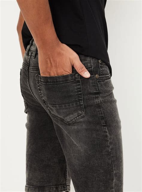 Buy Boys Washed Bermuda Denim Shorts Online at just Rs. 649.0 ...