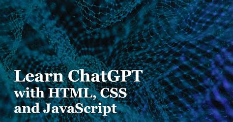 ChatGPT: Build a Live Chat Application with HTML, CSS, and JavaScript