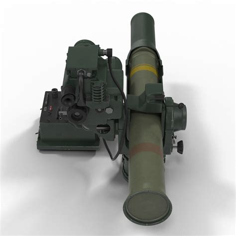 bgm-71 tow missile 3d c4d