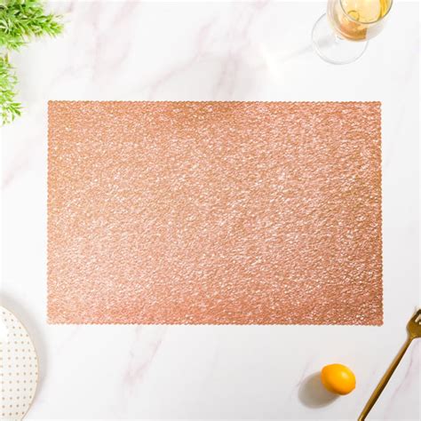 Mesh Table Mats Bronze Set Of 6 17x11 Inch Online - Premium Table Mat ...