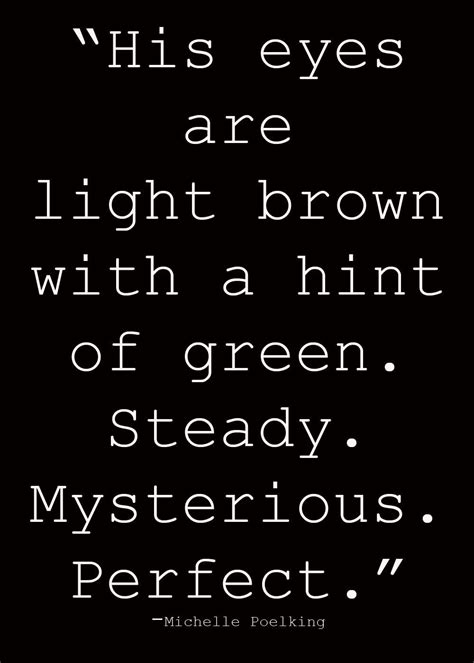 hazel eyes quotes