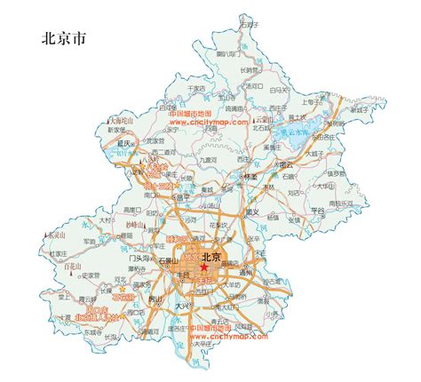 北京市旅游必备高清人文地图（含重要景点旅游专线巴士地图） - 知乎