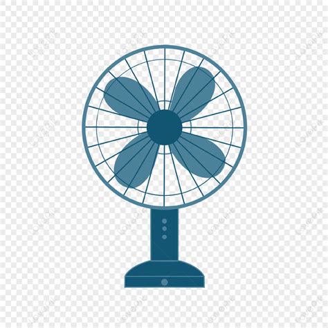 Fan Clipart Blue Fan,household Electric Appliances,electric Fan ...