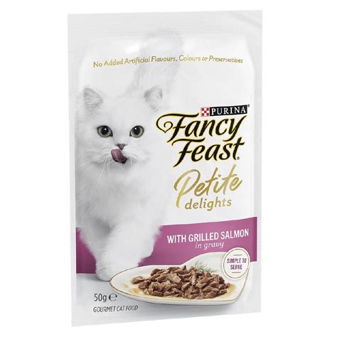 Fancy Feast Petite Delights Salmon 50g Pouch | The Warehouse
