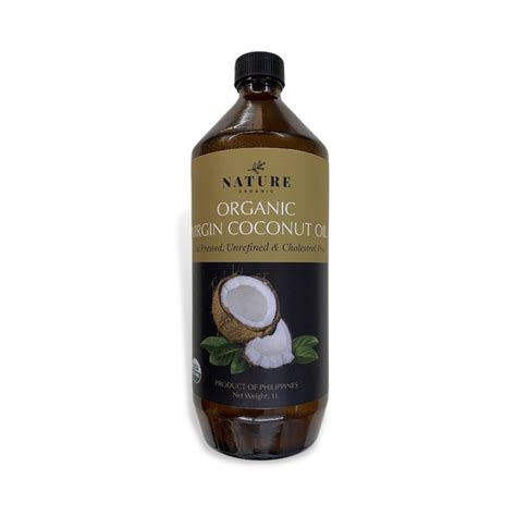 Nature Organic Virgin Coconut Oil 1L (Buy 1 FREE 1) – Wmart
