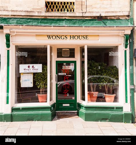 Wongs House Chinese takeaway in Calne , Wiltshire , England , Britain ...