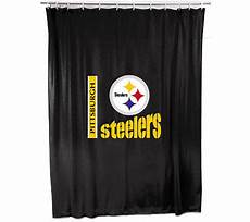 Steelers Shower Curtain by Nfl Pittsburgh Steelers Shower Curtain Qvc Steelers Shower Curtain
