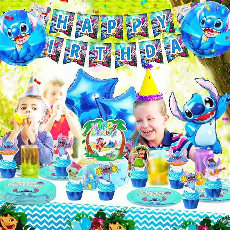 Buy Casibatter 42Pcs Stitches Birthday Party Supplie,Stitches Party ...