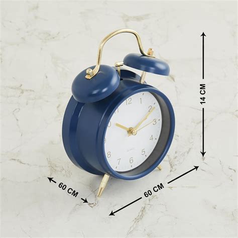 Buy Colour Connect Blue Round Alarm Clock from Home Centre at just INR ...
