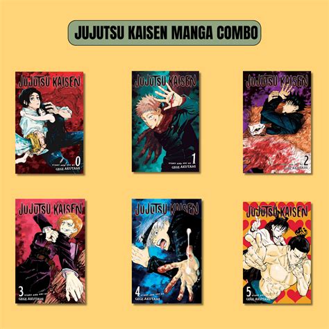 (Combo) Jujutsu Kaisen Manga : Vol 0-5 (Paperback) - Gyaanstore