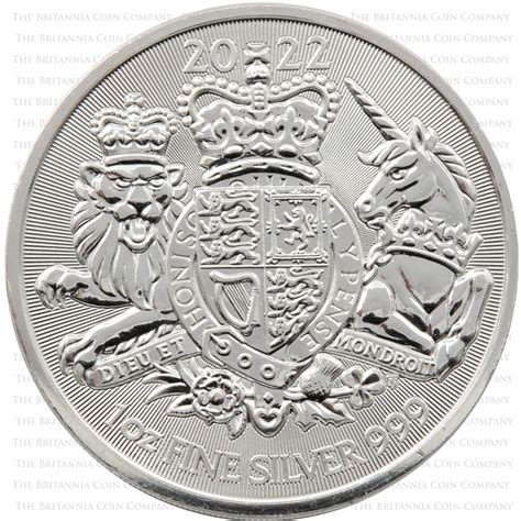 2022 Royal Arms 1oz Silver Bullion Coin