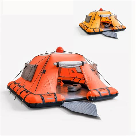 New Innovation Inflatable Water Floating Island Platform Tent Rafting ...