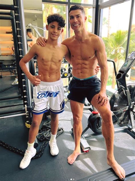 Who is Cristiano Ronaldo’s lookalike footballer son, Cristiano Jr? The ...