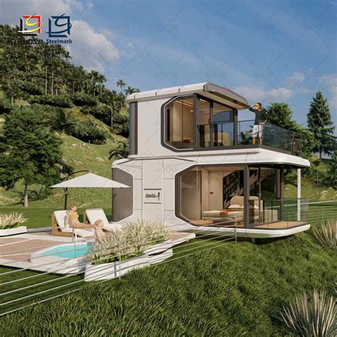 Modern Space Capsule House,Prefabricated Capsule Container House