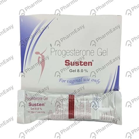 Susten 8% Vaginal Gel: Uses, Side-effects, Price, Dosage & More Info ...