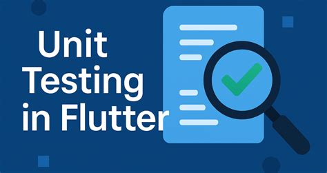 Image result for Flutter Unit Testing