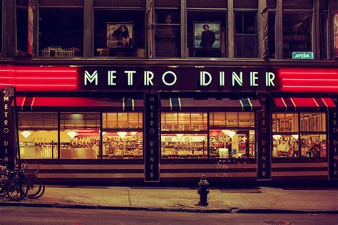 Metro Diner, New York, NY, 2013 | Contemporary exterior, New york city ...