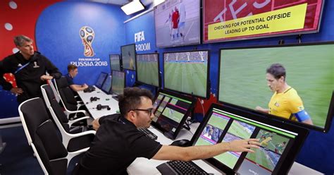 Video-assisted referees help make tough calls at the World Cup