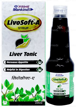Livosoft A Syrup 225 Ml - Uses, Side Effects, Dosage, Price | Truemeds