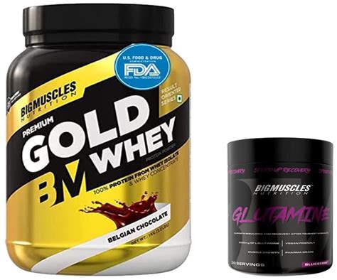 Buy Bigmuscles tion Premium Gold Whey 1Kg Whey Protein Isolate Blend ...