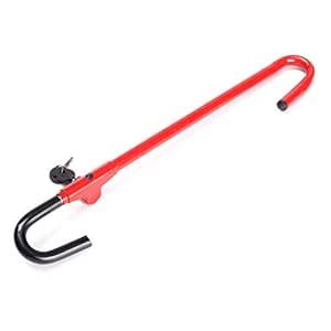 OZANGO Anti-Theft Car Steering Wheel Brake Pedal Lock Adjustable ...