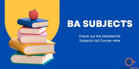 Bachelor of Arts (BA) Subjects 2024