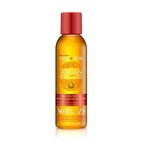 Creme of Nature Smooth & Shine Polisher Heat Protectant Hair Serum with ...