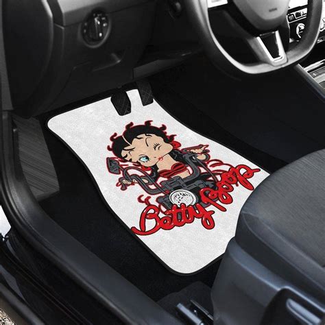 Betty Boop Car Floor Mats – Betty Boop Cartoon Car Floor Mats Fan Gift ...