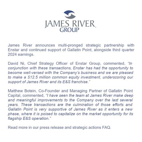 James River Insurance Company on LinkedIn: James River announces multi ...