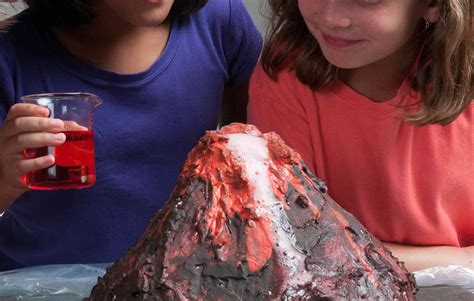 How to Make a Baking Soda and Vinegar Volcano at Home