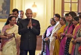 President felicitates 112 first ladies – GKToday