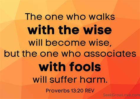 Who You Walk With - SeekGrowLove.com