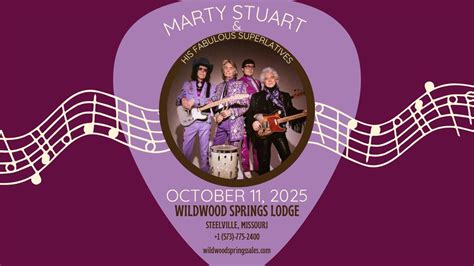 Marty Stuart & His Fabulous Superlatives, 125 Grand Drive, Steelville ...
