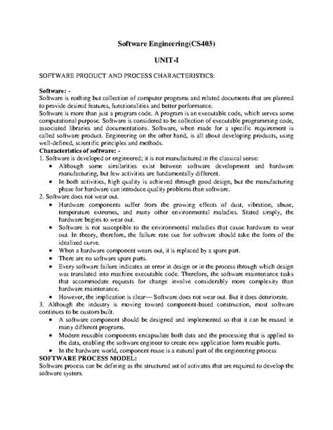 Unit-1 - I am a student of RGPV university pursuing BTech in computer ...