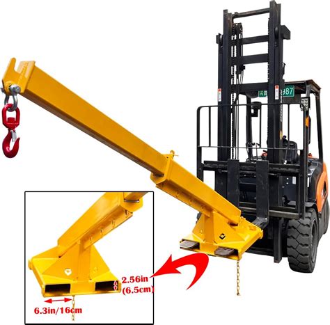 EQCOTWEA Adjustable Forklift Jib Boom Crane, Forklift India | Ubuy