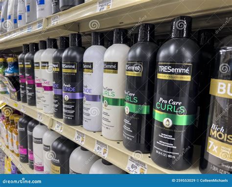 Seattle, WA USA - Circa October 2022: Selective Focus View of Tresemme ...