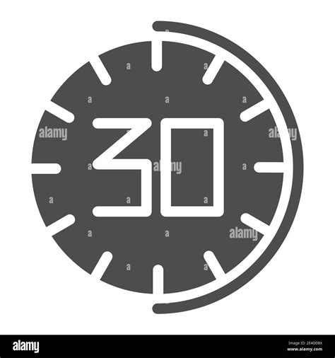 30 seconds minutes stopwatch icon hi-res stock photography and images ...