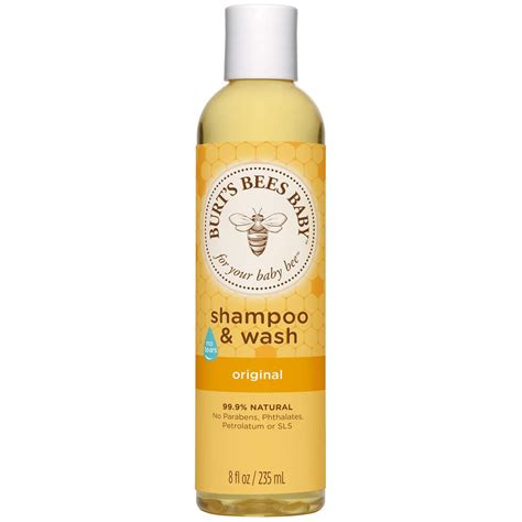 Amazon.com: Burt's Bees Baby Bee Original Shampoo & Wash, 8 Fl. Oz ...